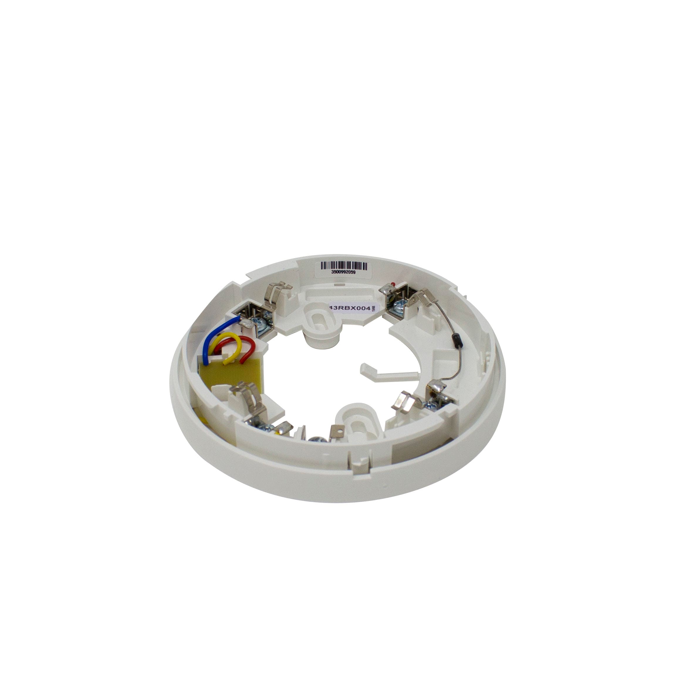 COMELIT - Base con diodo sensori convenzionali per centrali ?45mA allarme, rilevazione rimozione, profilo basso, Ø102x11mm, 42g, bloccaggio sicurezza
