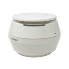 COMELIT - Serie LogiFire - Rivelatore termico wireless indirizzato, LED 360° e buzzer, portata >1000m campo aperto, 3xCR123A 10 anni
