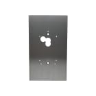 COMELIT - Placca adattamento per pulsantiere Extra/Ciao/Quadra su scatole 1-2 moduli Comelit/Bticino/Urmet
