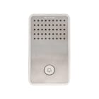 COMELIT - Pulsantiera interno EasyCall 1 chiamata, sistema ViP, finitura metallica, installazione a parete