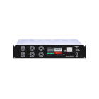 COMELIT - Serie Logirack - Matrice master 1000W con 3 amplificatori 2 zone, 2 unità modulari, sistema EVAC