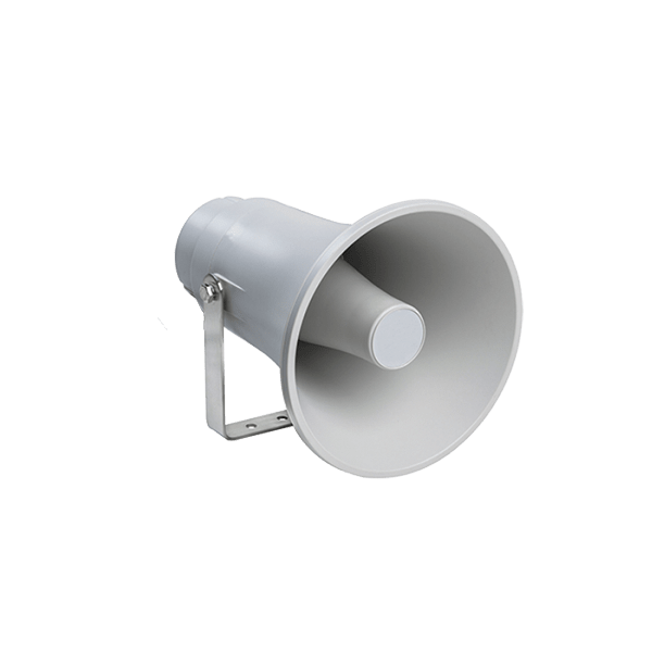 COMELIT - Diffusore tromba 15W, telaio ABS, staffa inox orientabile, applicazioni industriali/piscine, EN54-24