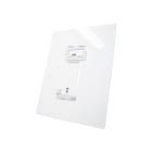COMELIT - Serie Mini - Placca adattamento per sostituzione Icona/Planux/Smart, montaggio incasso/parete, bianco