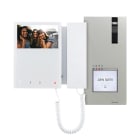 COMELIT - Serie Mini - Kit video monofamiliare Quadra-Mini cornetta, sistema Simplebus 2, monitor 6701W