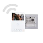 COMELIT - Serie Mini - Kit video monofamiliare con posto esterno Ikall HD e monitor 4.3" Wi-Fi, sistema ViP, preprogrammato, codec H.264