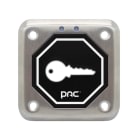 COMELIT - Lettore antivandalo PAC OneProx GS3 HF nero, copertura acciaio, interno/esterno
