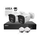 COMELIT - KIT AHD X4N05N1H1A, 2X AB04N2FA, ACC