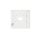 COMELIT - Supporto da parete per videocitofono con cornetta People, passaggio cavi esterni, 177.3x171.4x9.7mm