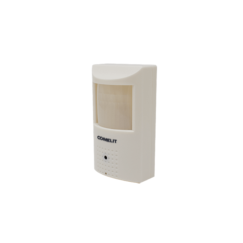 COMELIT - Serie Smart - Telecamera AHD 5MP, contenitore PIR, ottica fissa pinhole 3.7mm, ambienti interni, tecnologie AHD/TVI/CVI/CVBS