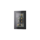 COMELIT - Serie Smart Touch 2 - Supervisore KNX 4.3" verticale nero, web server, Wi-Fi, Google Home/Alexa