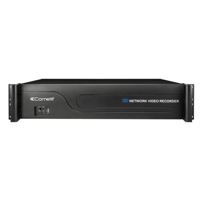 COMELIT - Videoregistratore di rete NVR 36 canali IP 4K, HDD 2TB, compatibile ONVIF 2.2