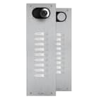 COMELIT - Serie Switch - Frontale 9 pulsanti, acciaio inox AISI 316, retroilluminazione LED, IK08