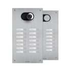 COMELIT - Serie Switch - Frontale 14 pulsanti 2 colonne, AISI 316, retroilluminazione LED, IK08