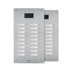 COMELIT - FRONTALE STEELSWITCH CON 18 PUL.- 2 COLO