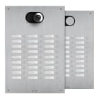 COMELIT - Serie Switch - Frontale 27 pulsanti 3 colonne, AISI 316, retroilluminazione LED, IK08