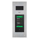 COMELIT - Serie SteelTouch - Pulsantiera video touch screen 5" da parete in acciaio inox AISI 316, sistema ViP, lettore RFID, PoE, telecamera grandangolare 120°