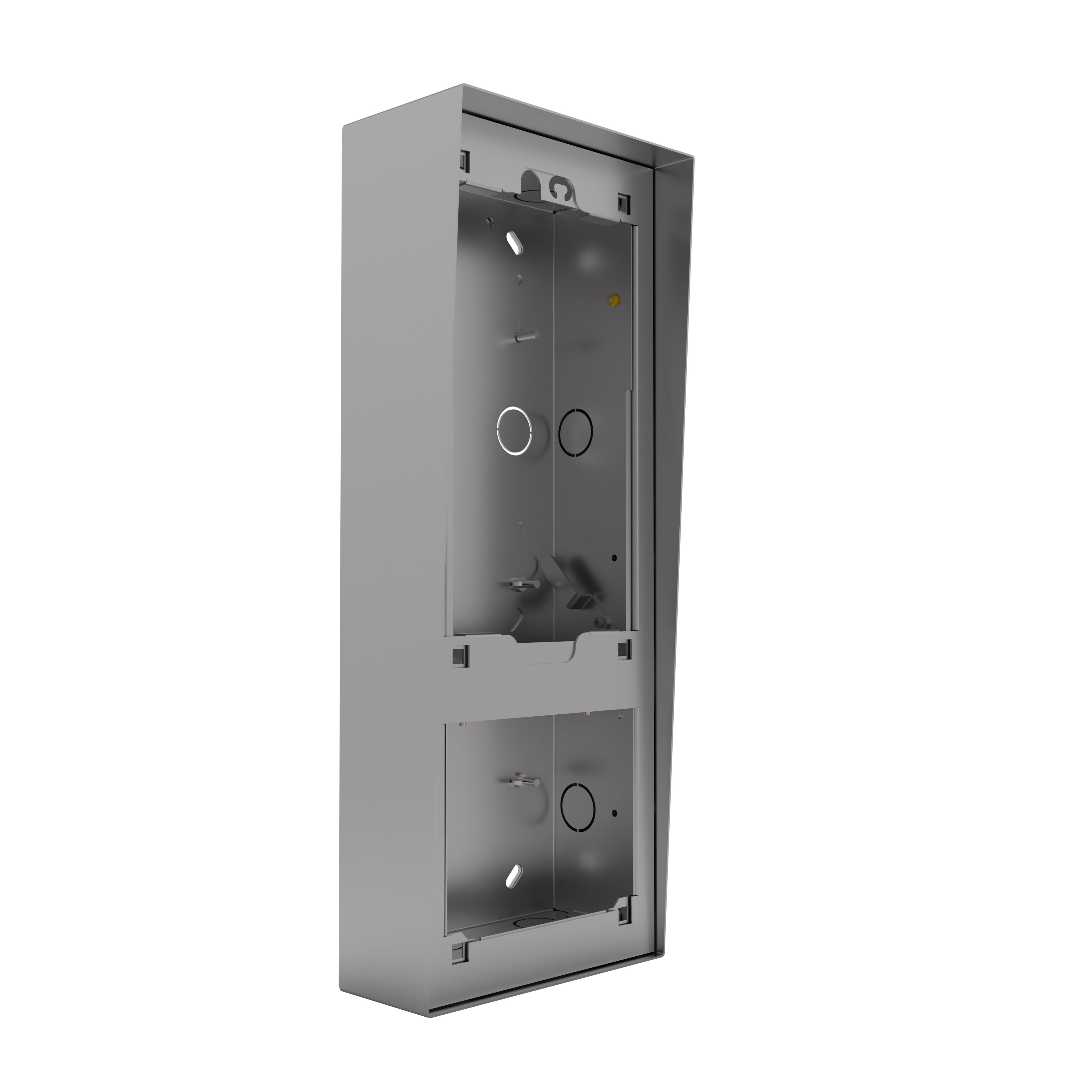 COMELIT - Serie Switch - Custodia parete con visiera per frontali 1-4 pulsanti + frontale aggiuntivo