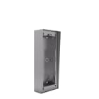 COMELIT - Serie SteelSwitch - Custodia da parete con visiera antipioggia per frontali 5-8 pulsanti e pulsantiere SteelTouch 5"