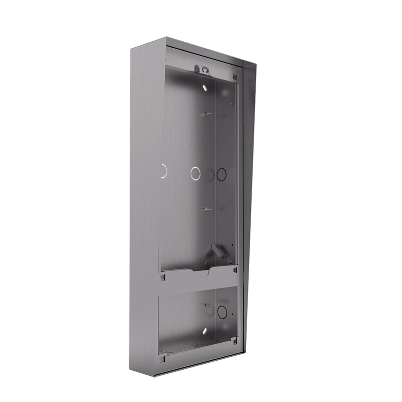 COMELIT - Serie Switch - Custodia parete con visiera per frontali 12-18 pulsanti + frontale aggiuntivo