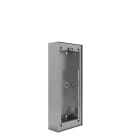 COMELIT - Serie SteelSwitch - Custodia da parete senza visiera per frontali 5-8 pulsanti e pulsantiere SteelTouch 5", anche cartongesso