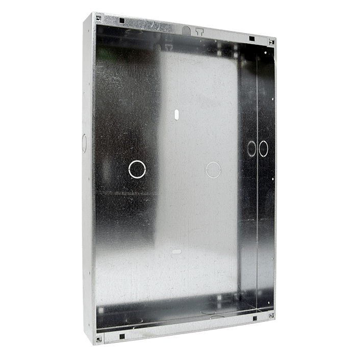 COMELIT - Serie Switch - Scatola da incasso per frontali 36-39 pulsanti, acciaio zincato, 276.9x476x56mm