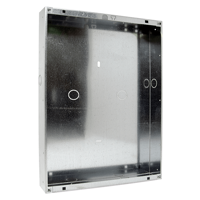 COMELIT - Serie Switch - Scatola da incasso per frontali 40-52 pulsanti, acciaio zincato, 383x476x56mm