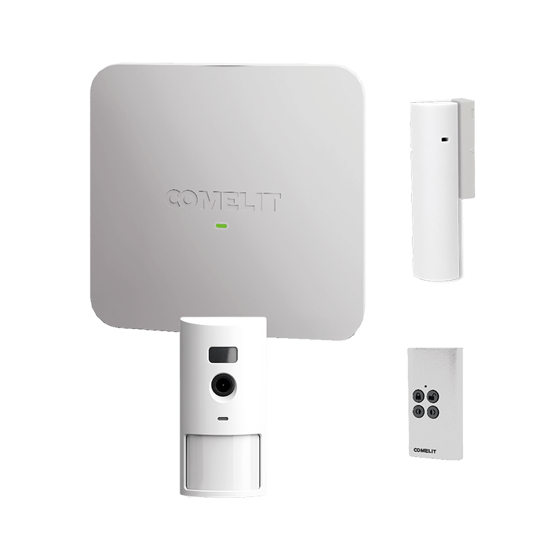 COMELIT - KIT ALLARME NEXUS,PIRCAM,CONTATTO, RADIO