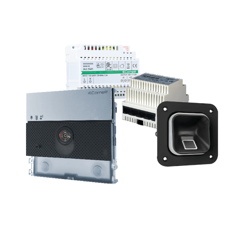 COMELIT - KIT ULTRA CON LETTORE DI IMPRONTE
