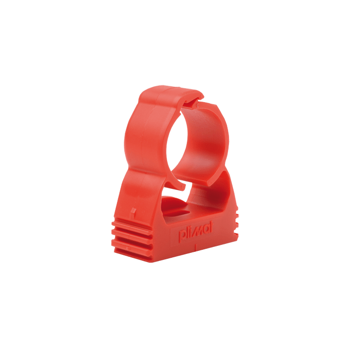 COMELIT - Clip supporto tubazioni 25mm sistemi aspirazione, fissaggio sicuro a parete/soffitto, confezione 20 pezzi