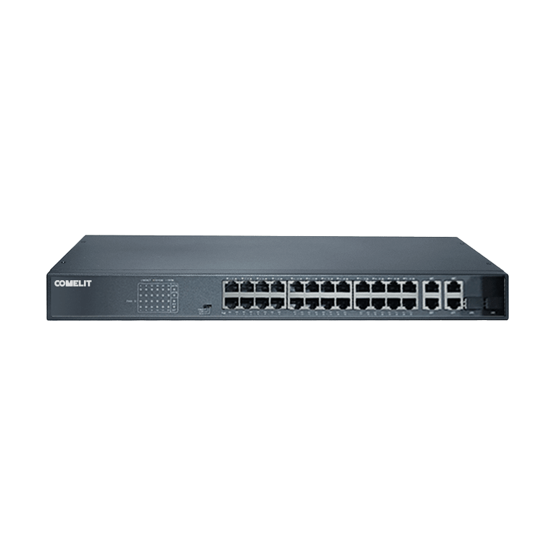 COMELIT - SWITCH POE, 24 PORTE + 4GE + 2SFP