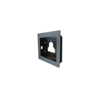 COMELIT - Serie Ultra - Telaio da incasso 1 modulo, alluminio silver RAL9006, anti-UV, affiancabile, 125.5x136x35mm