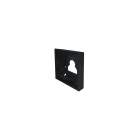 COMELIT - Serie Ultra Black - Custodia da parete 1 modulo nero RAL9005, sporgenza 35mm