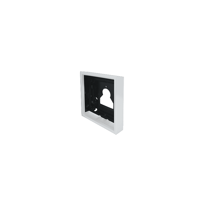 COMELIT - Serie Ultra White - Custodia da parete 1 modulo bianco RAL9016, sporgenza 35mm