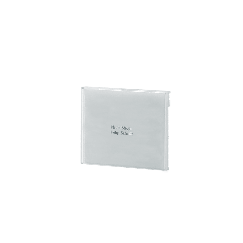 COMELIT - Serie Ultra - Pulsante singolo ampio, PMMA anti-UV, cartellino neutro/campana