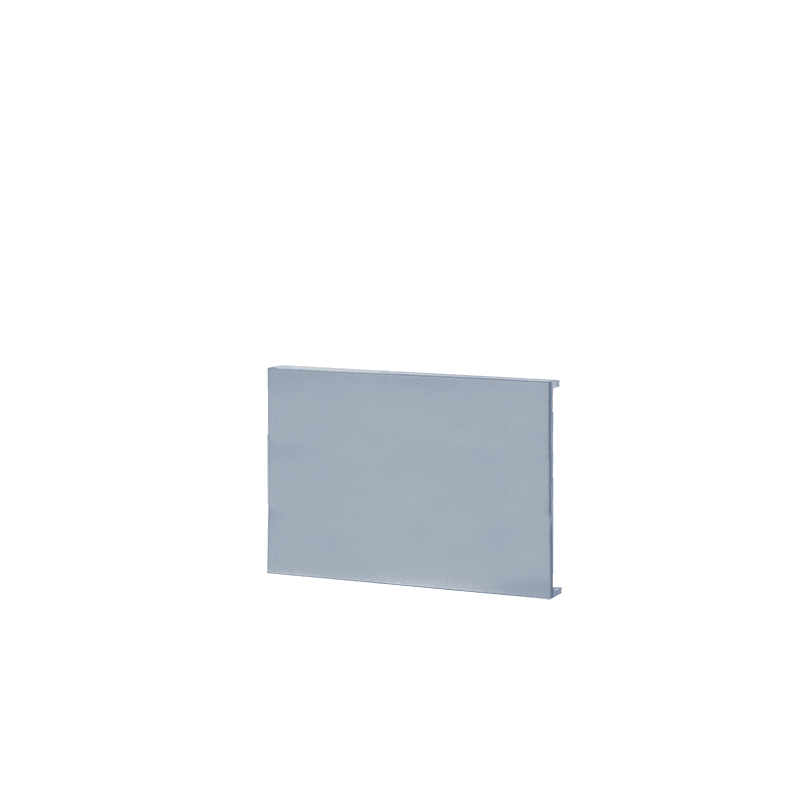 COMELIT - Serie Ultra - Tappo Full Metal tripla altezza per pulsantiera, alluminio + PMMA anti-UV