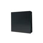 COMELIT - Serie Ultra Black - Modulo cieco Full Metal, rivestimento alluminio anodizzato
