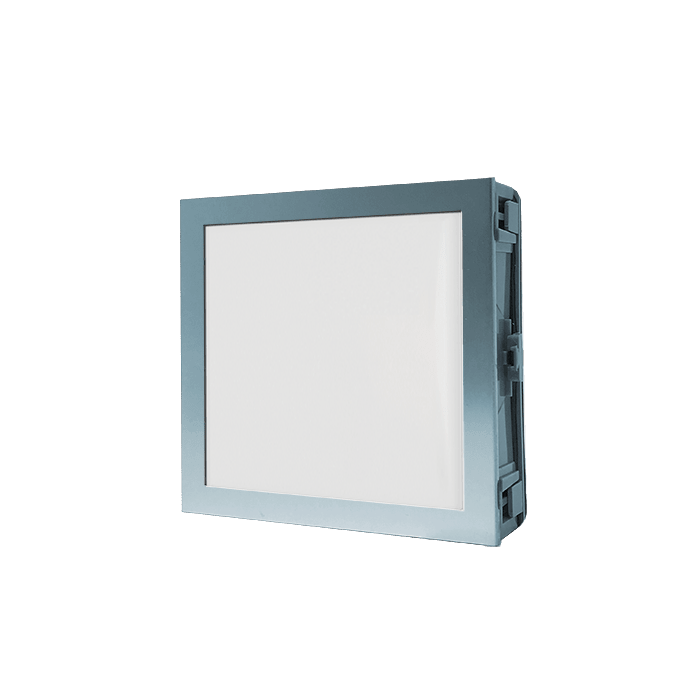 COMELIT - Serie Ultra - Modulo informativo Metal, numero civico, retroilluminazione bianca, sensore crepuscolare