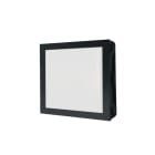 COMELIT - Serie Ultra Black - Modulo informativo Metal, numero civico, retroilluminazione bianca, sensore crepuscolare