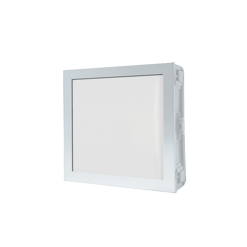 COMELIT - Serie Ultra White - Modulo informativo Metal, numero civico, retroilluminazione bianca, sensore crepuscolare