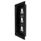 COMELIT - Serie Ultra - Adattatore piastre terze parti 3 moduli, da incasso, spessore 1.5-3mm