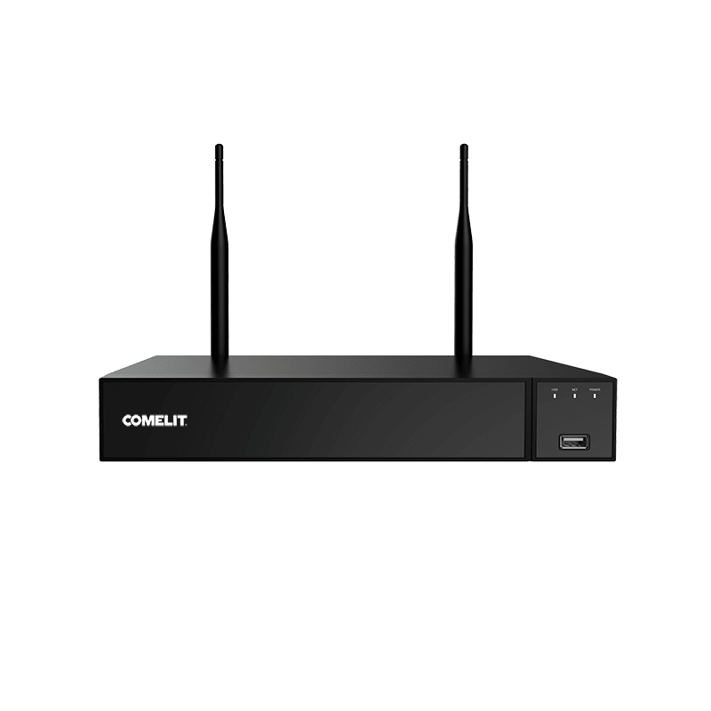 COMELIT - Serie Smart - NVR Wi-Fi 8 canali 5MP, uscita HDMI 4K, controllo da remoto tramite APP Comelit View Smart, HDD 1TB, spare part