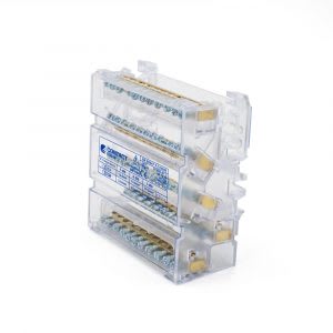 CONTACT - MORSETTIERA PENTAPOLARE 11 FORI 125 A