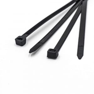 CONTACT - Fascetta da cablaggio 200x4.8 mm nera 100 pezzi