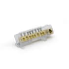 CONTACT - Kit 2 morsetti unipolari 9 fori 160A con supporto.