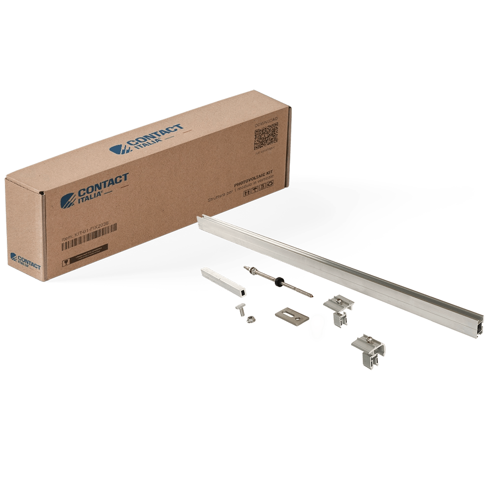 CONTACT - kit struttura 2 moduli verticali sta10 sta10300 KIT-02-STA6
