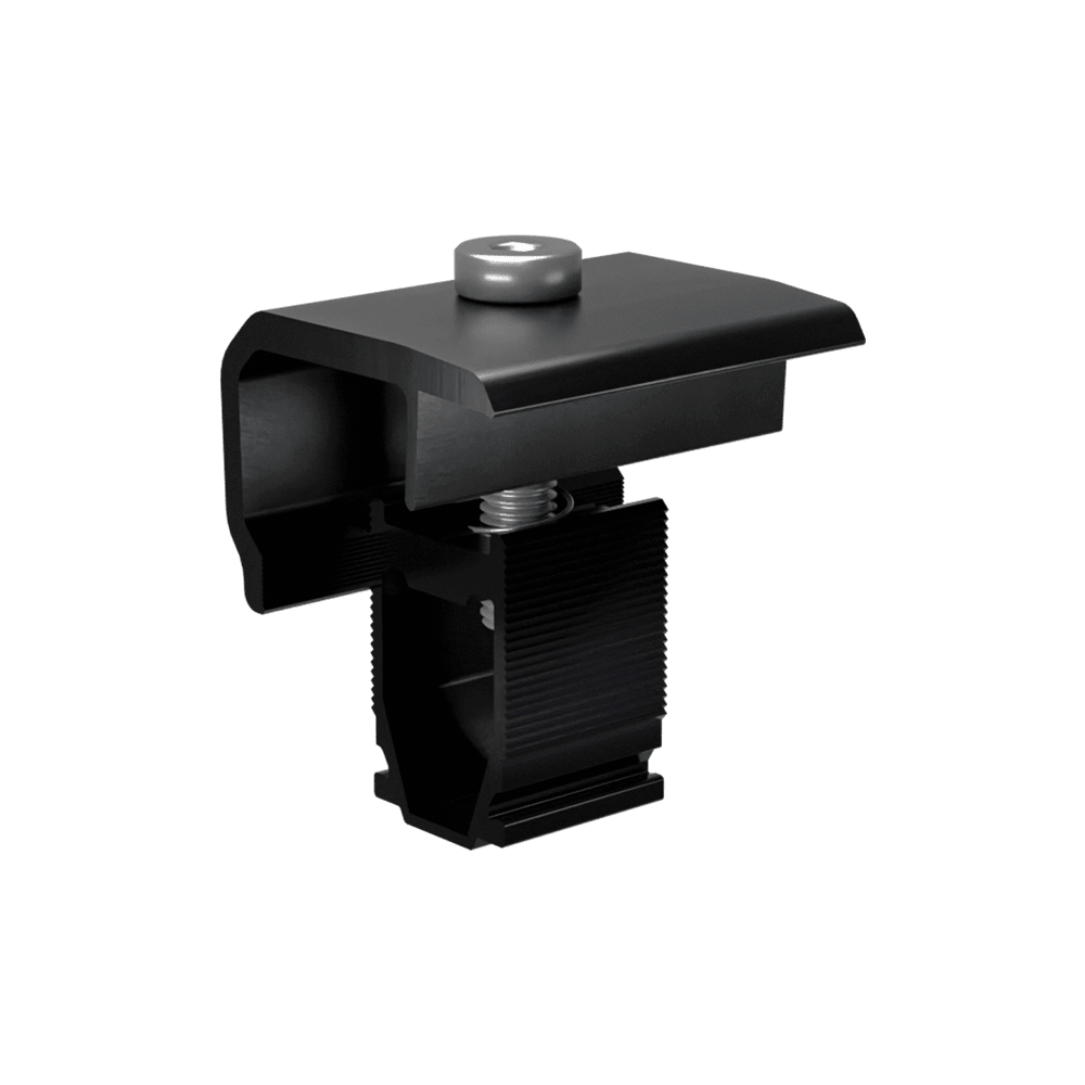 CONTACT - Kit morsetto terminale 28-48 mm Next nero