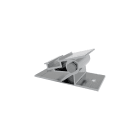 CONTACT - Kit supporto anteriore 0-30 gradi spider in lega di alluminio per strutture fotovoltaiche su tetti piani.