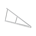 CONTACT - kit cavalletto 25 - 2 mod o - da 2400 mm