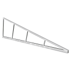 CONTACT - Kit cavalletto 15 gradi 2 verticali 3 orizzontali