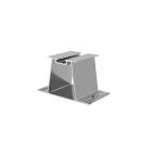 CONTACT - Supporto 0 feet in lega di alluminio per strutture fotovoltaiche su tetti piani.